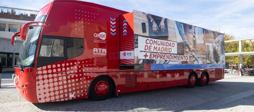 ATA pone en marcha el bus del emprendedor en Madrid