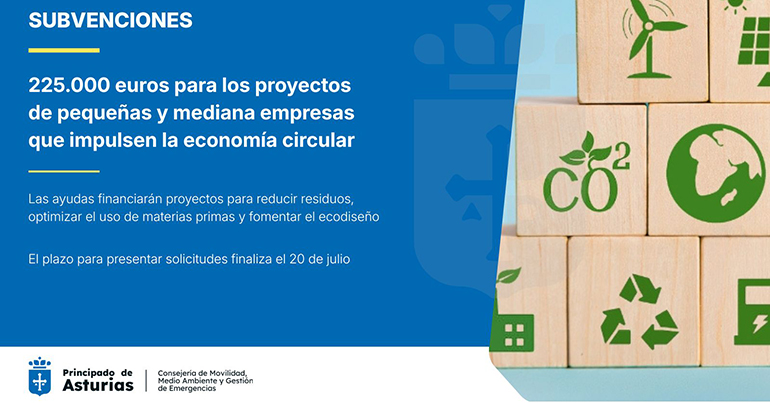 Asturias moviliza 225.000 euros para acelerar la economía circular en las pymes industriales