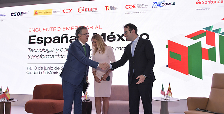 España y México refuerzan su cooperación en innovación, gestión del agua y cadenas de suministro