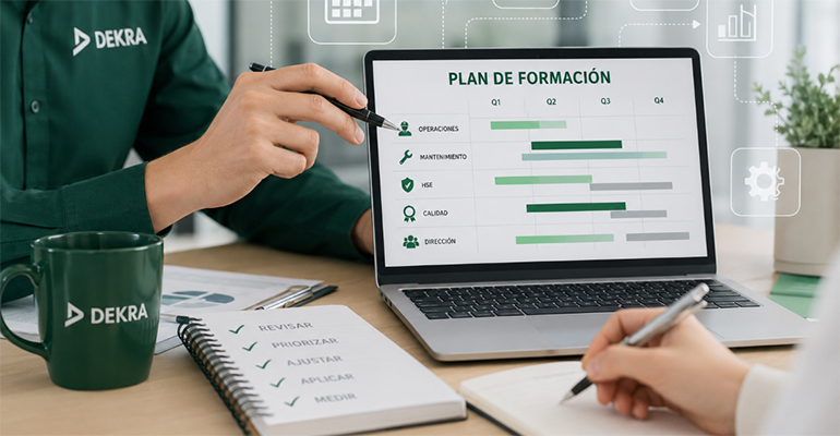 DEKRA recomienda revisar los planes de formación durante el año para adaptarlos a la evolución del negocio