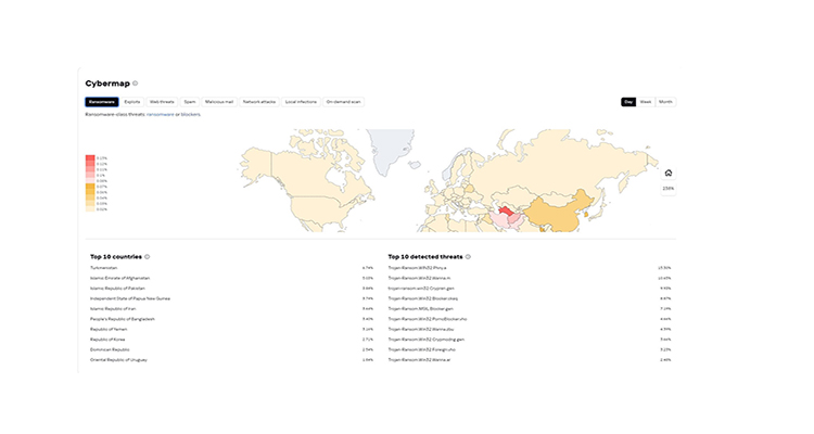 mapa kaspersky