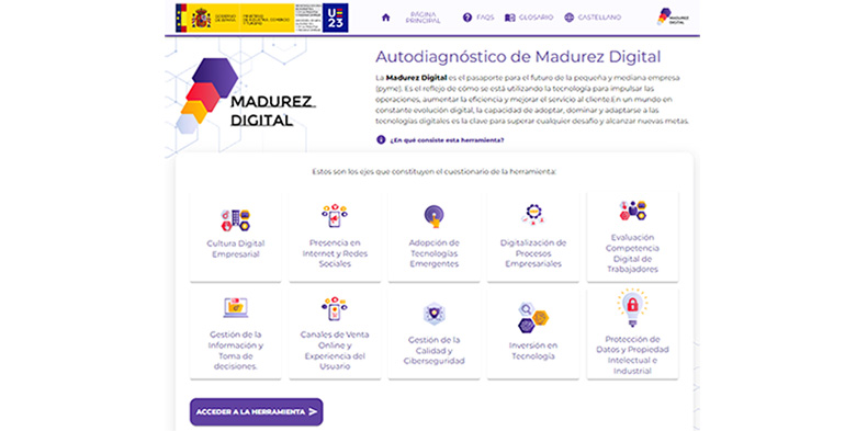 Nueva herramienta digital para medir el grado de madurez digital de las pymes