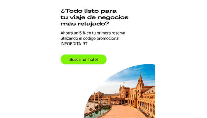 ¡Tu billete hacia unos viajes de negocios relajados e ilimitados!